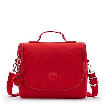 Kipling New Kichirou Classic Lunch Bag Taske Rød | DK 2147OK